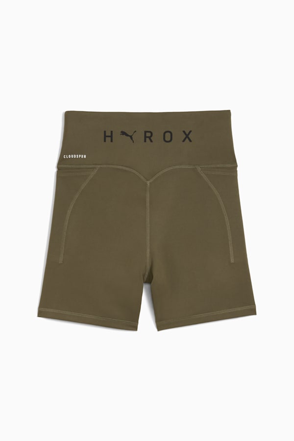 PUMA x HYROX CLOUDSPUN 3" Short Tights Women, Loden Green, extralarge